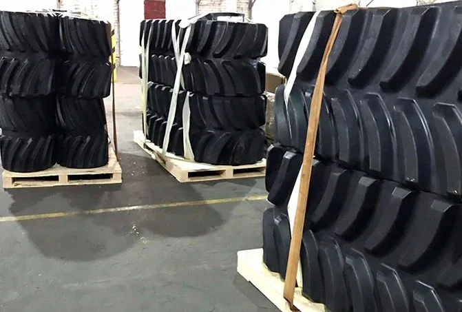 Orugas de goma para miniexcavadoras - Deposito