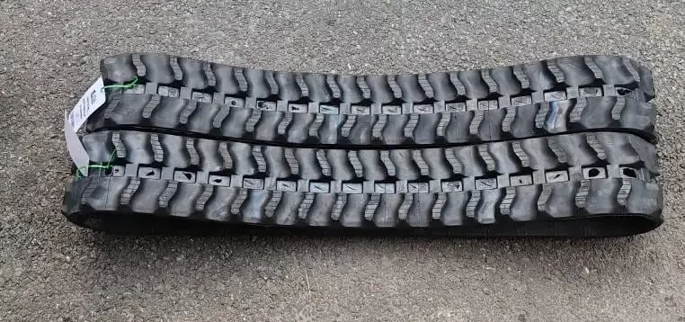 Orugas de goma para miniexcavadoras - vista superior