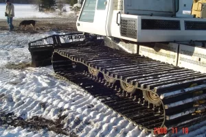 Orugas right track en vehículos para la nieve
